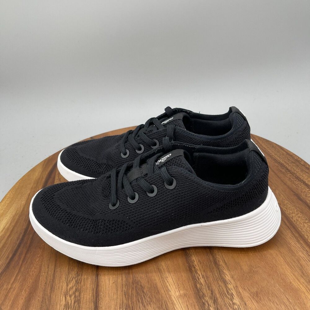 Allbirds Tree Runner Go Shoes Womens Size 9 Black Running Comfort Walking Gym - Picture 3 of 9